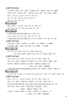 bộ phát triển tư duy đột phá giải bài tập tài liệu dạy - học toán lớp 8 (tập 1)