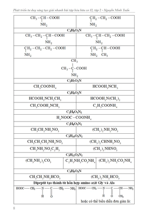bộ phát triển tư duy sáng tạo giải nhanh bài tập trắc nghiệm hóa học hữu cơ 12 - tập 2