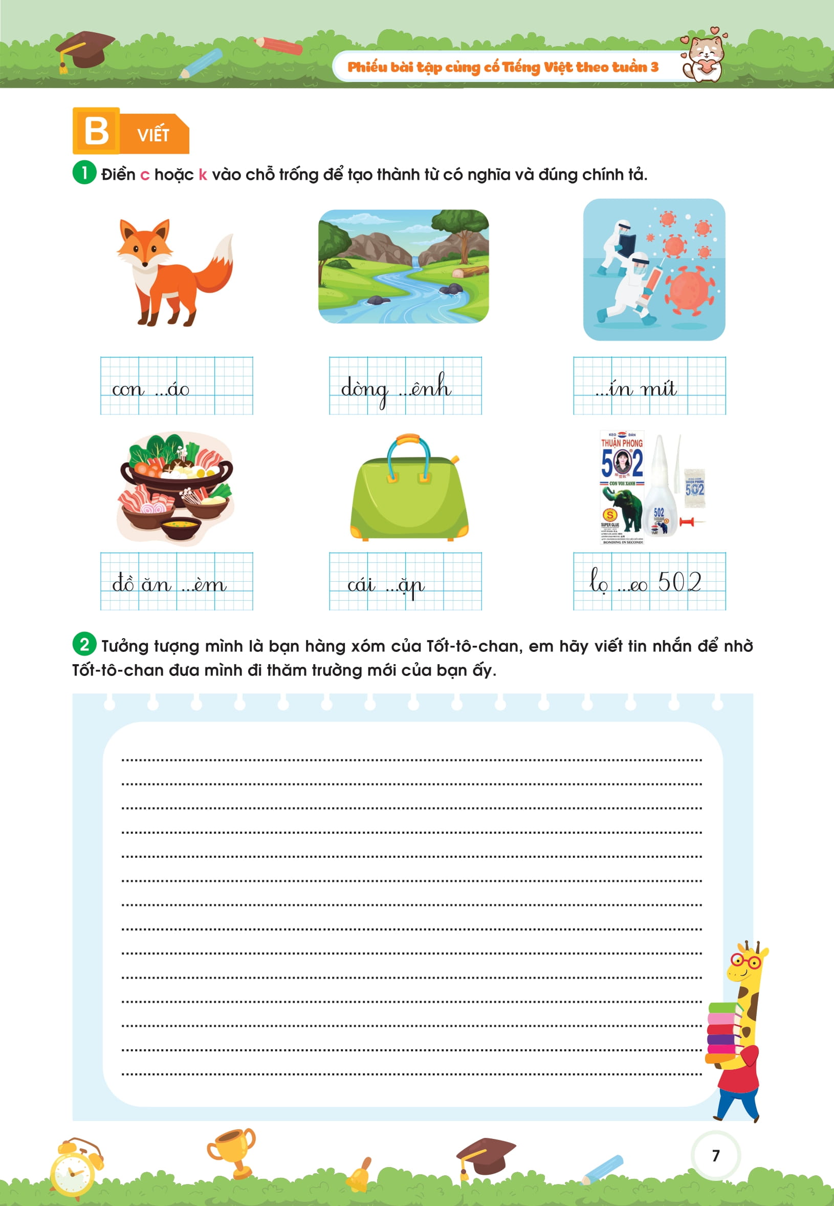 Bo
						
										
										Phieu Bai Tap Cung Co Tieng Viet Theo Tuan 3