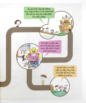 bộ phiêu lưu ở vương quốc phần mềm - tập 2 - vận hành siêu máy tính ở công viên trò chơi