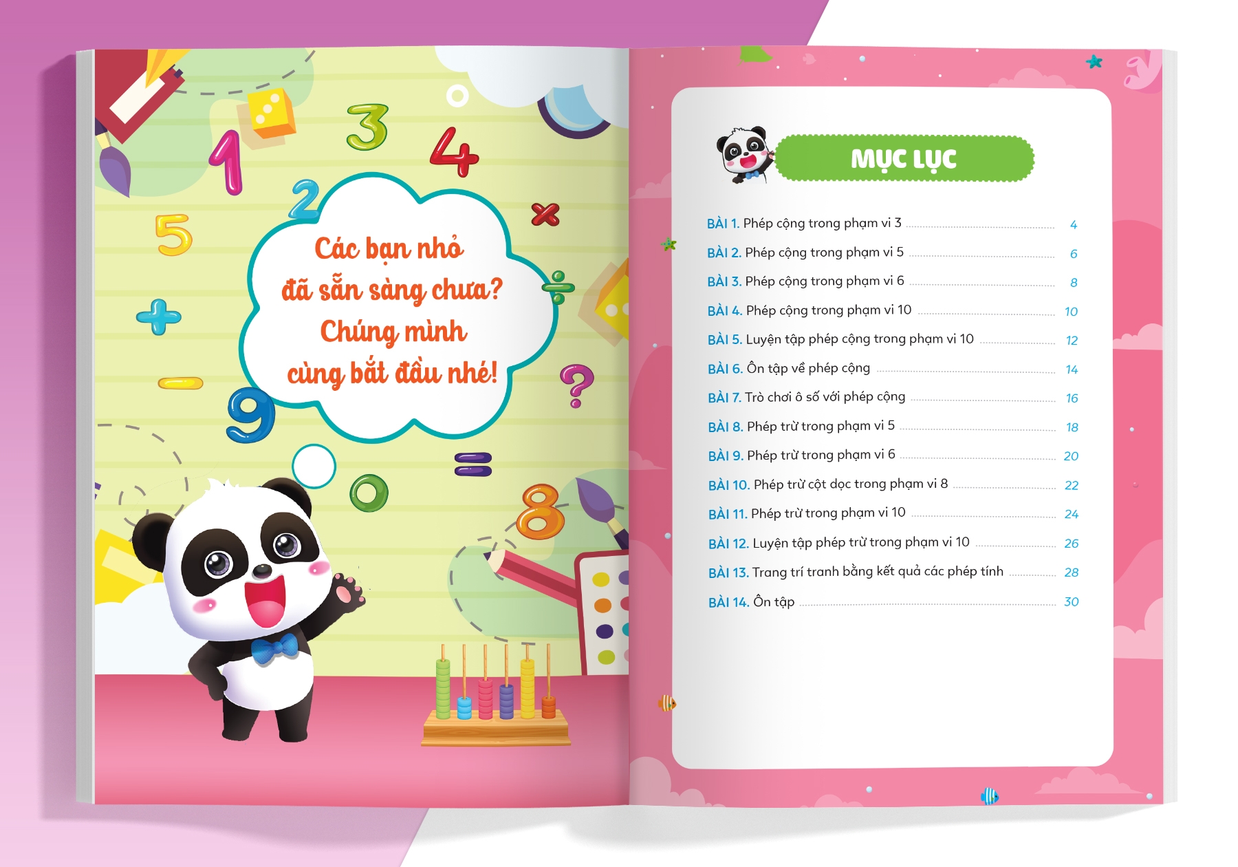 bộ phiếu luyện toán tư duy cùng gấu kiki 5: làm quen với phép tính