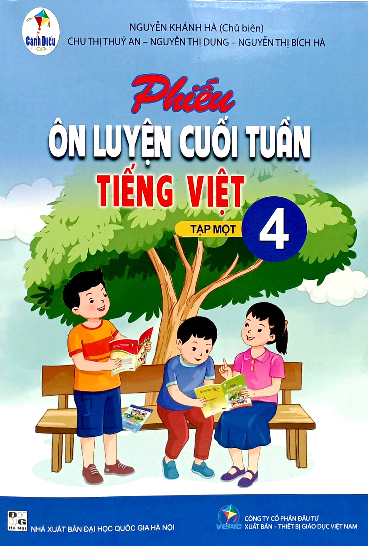 bộ phiếu ôn luyện cuối tuần tiếng việt 4 - tập 1 (cánh diều) (2023)