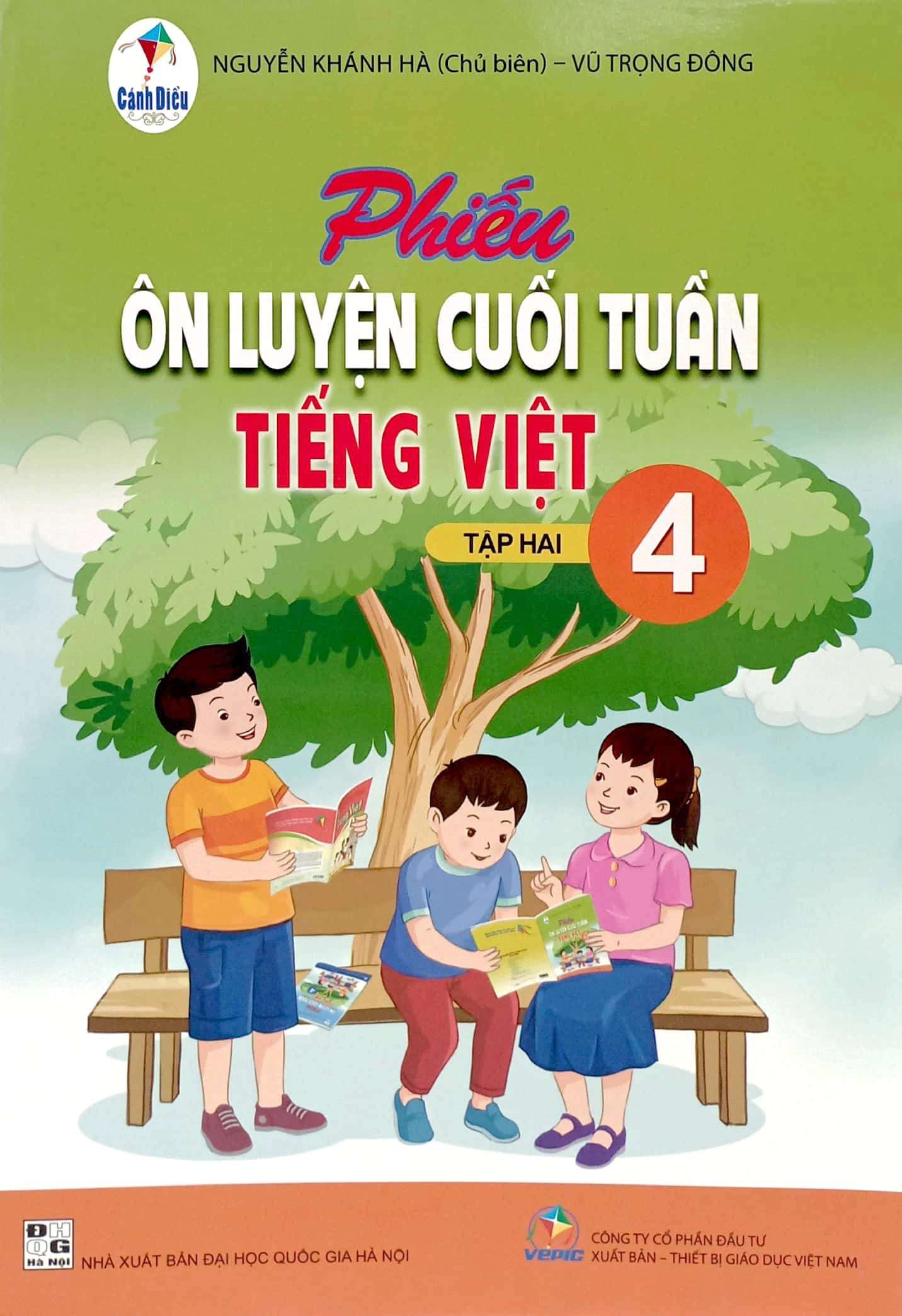 bộ phiếu ôn luyện cuối tuần tiếng việt 4 - tập 2 (cánh diều) (2023)
