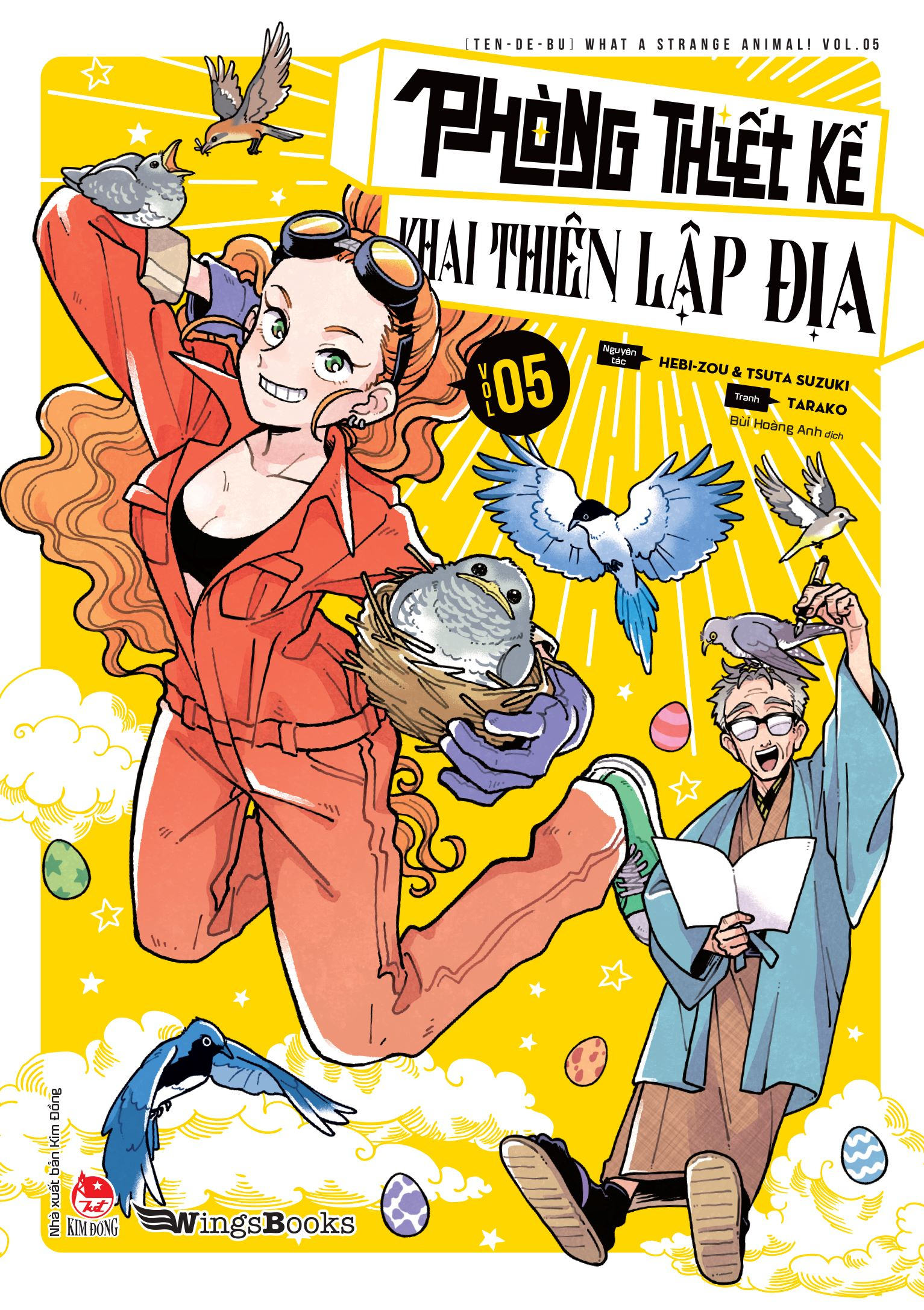 bộ phòng thiết kế khai thiên lập địa - tập 5 - tặng kèm bookmark