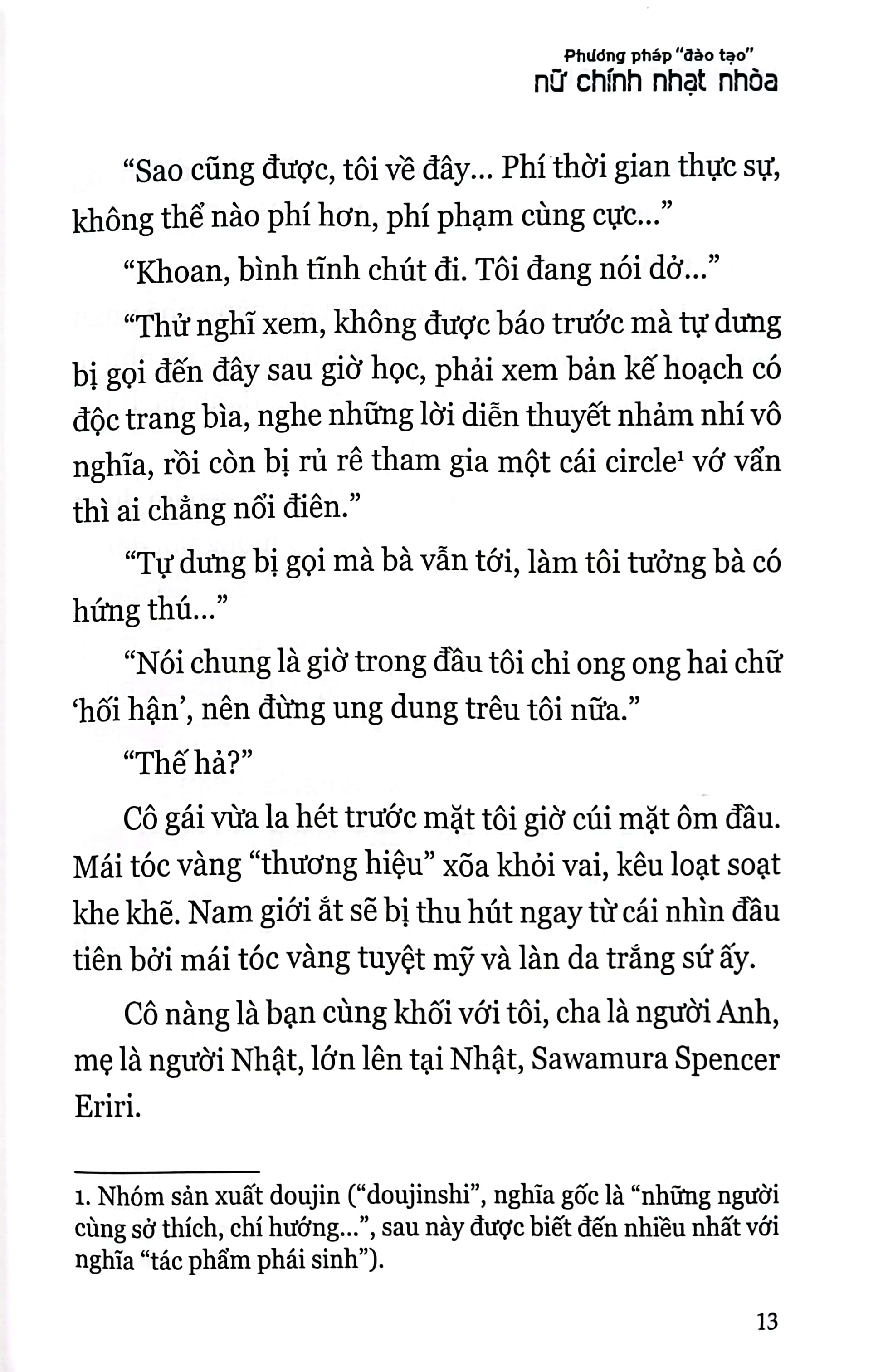 bộ phương pháp "đào tạo" nữ chính nhạt nhòa - tập 1