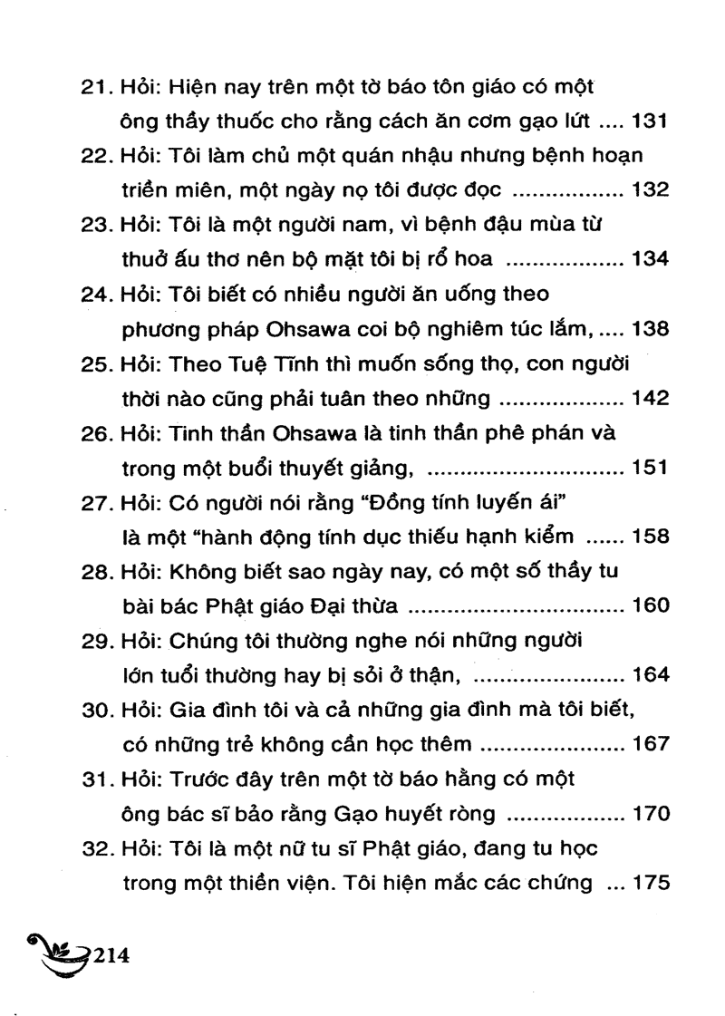 bộ phương pháp ohsawa - hỏi và đáp - tập 3