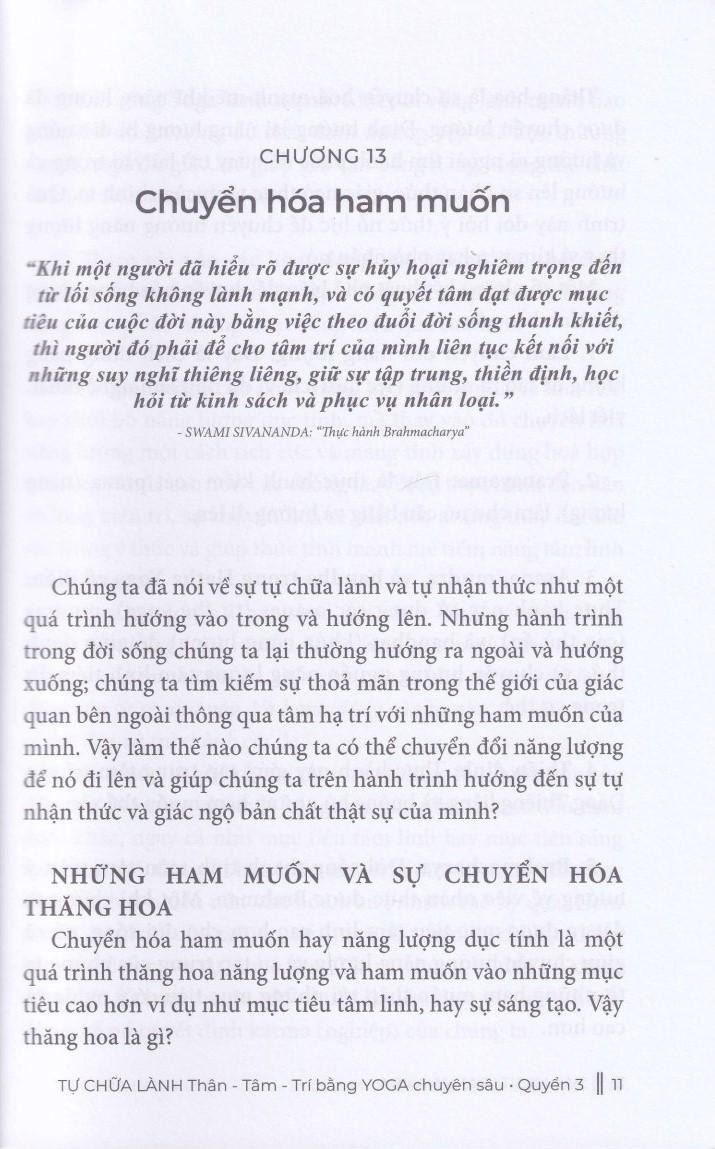 Bộ Phương Pháp Sức Khoẻ Toàn Diện Của Yoga Cổ Điển - Tự Chữa Lành Thân-Tâm-Trí Bằng Yoga Chuyên Sâu - Quyển 3
