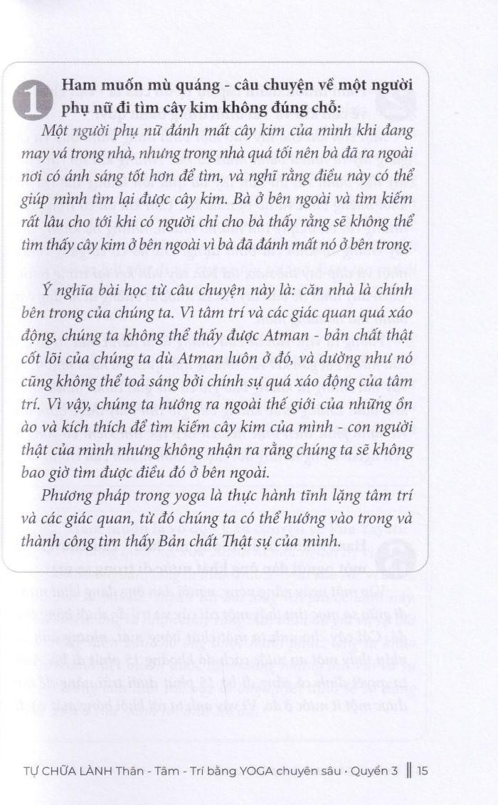Bộ Phương Pháp Sức Khoẻ Toàn Diện Của Yoga Cổ Điển - Tự Chữa Lành Thân-Tâm-Trí Bằng Yoga Chuyên Sâu - Quyển 3