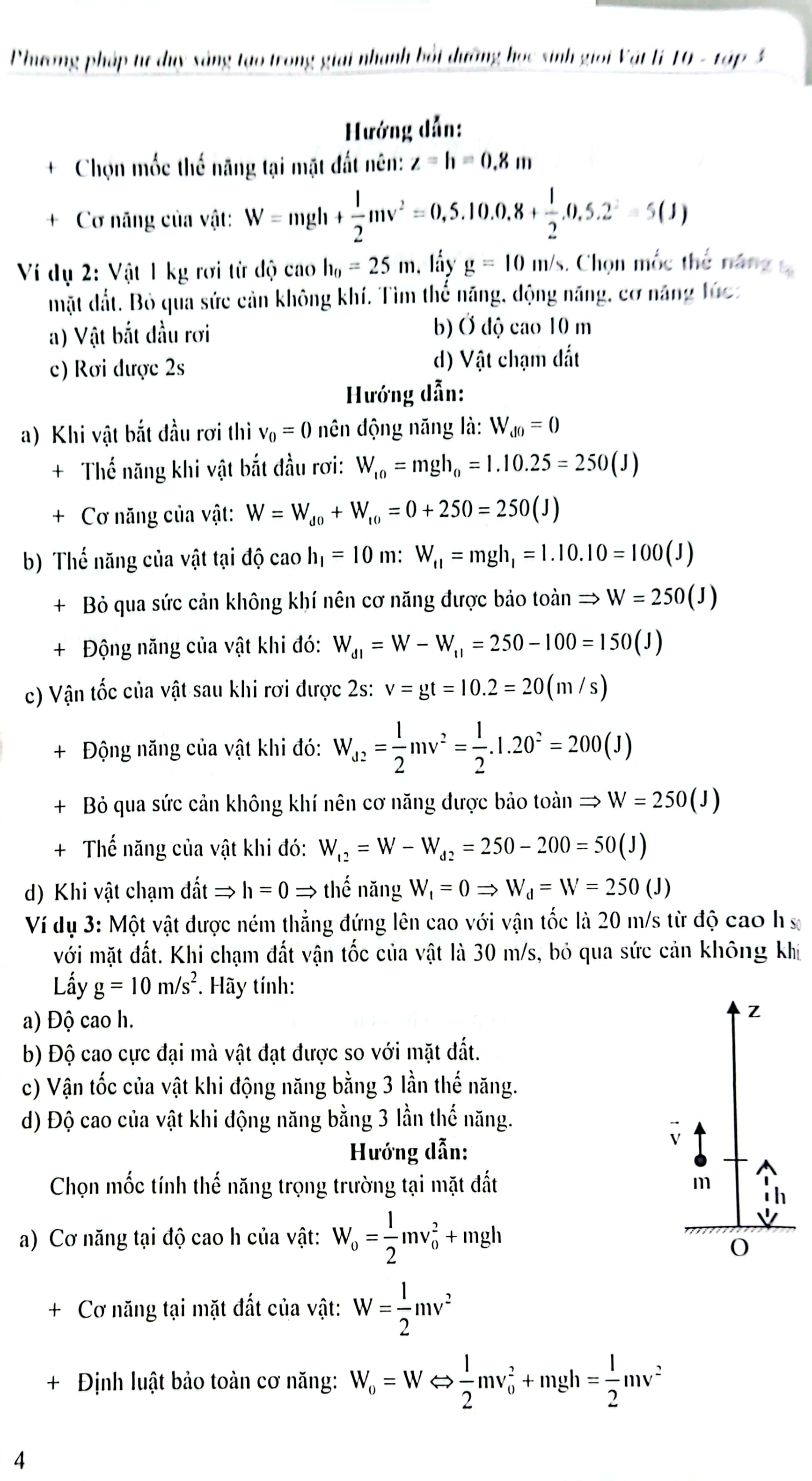 bộ phương pháp tư duy sáng tạo trong giải nhanh bồi dưỡng học sinh giỏi vật lí 10 - tập 3
