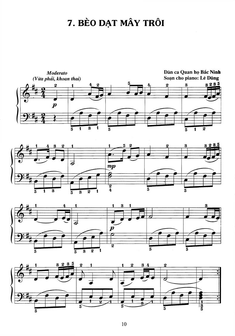 bộ piano cho thiếu nhi - 220 tiểu phẩm nổi tiếng - tập 4 (kèm cd)