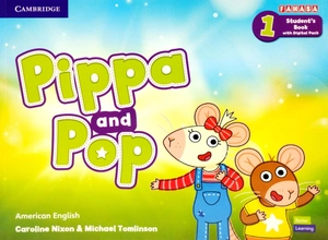 bộ pippa and pop level 1 student's book with digital pack american english