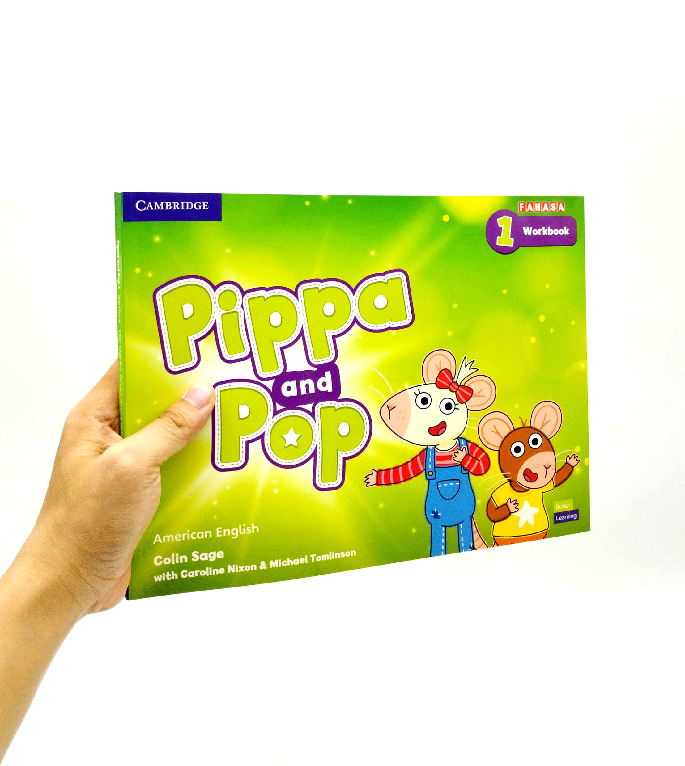 bộ pippa and pop level 1 workbook american english