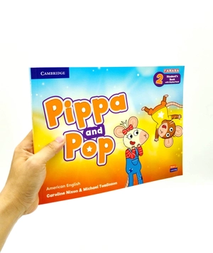 bộ pippa and pop level 2 student's book with digital pack american english