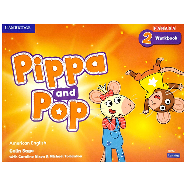 bộ pippa and pop level 2 workbook american english