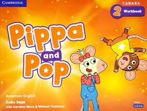 bộ pippa and pop level 2 workbook american english