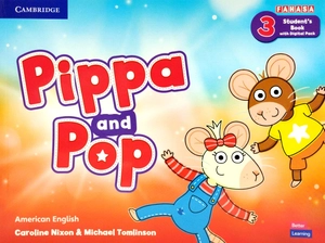 bộ pippa and pop level 3 student's book with digital pack american english