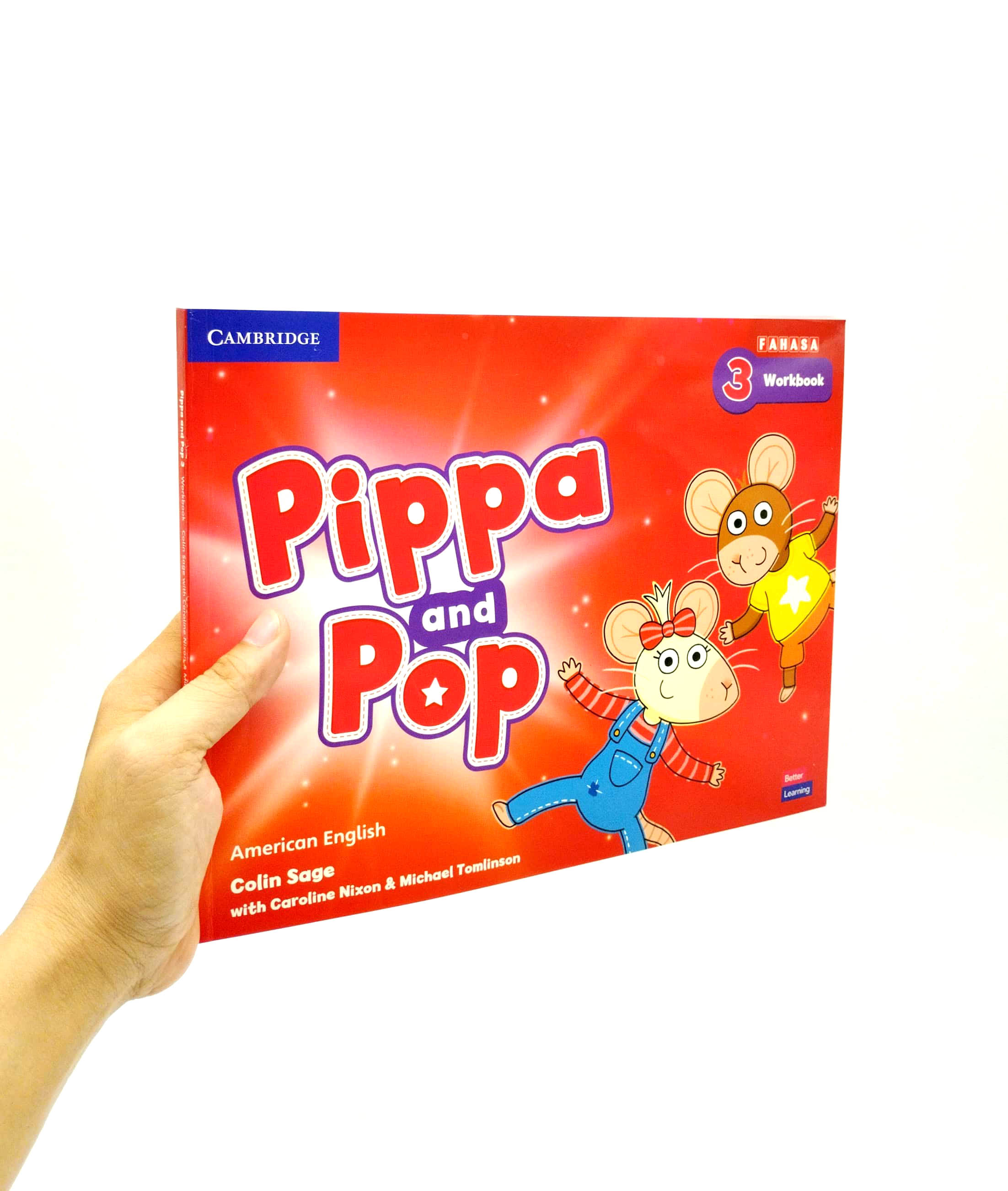 bộ pippa and pop level 3 workbook american english