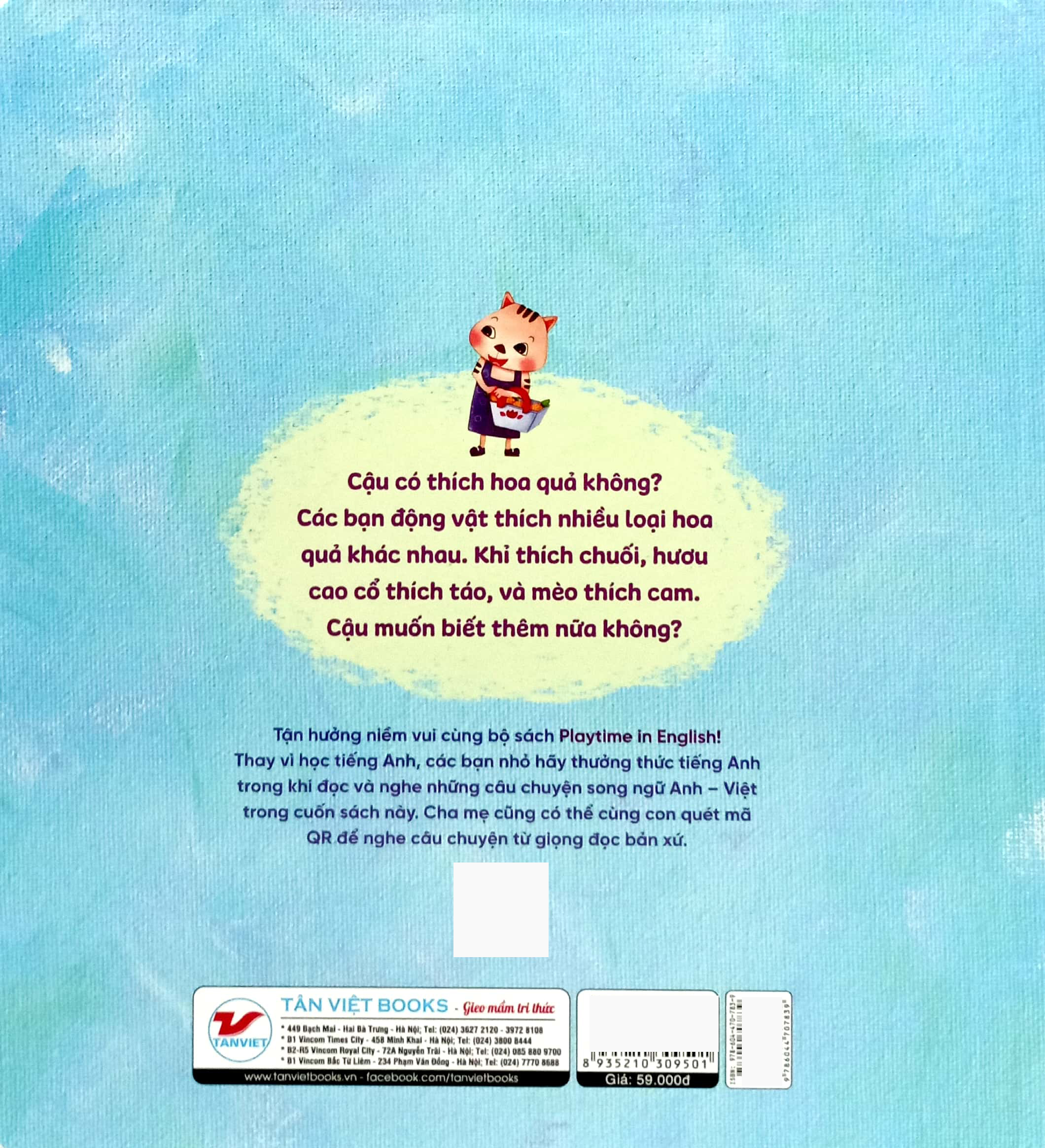 Bo
						
										
										Playtime In English - Level 1 - Do You Like Fruit? - Cau Co Thich Hoa Qua Khong?