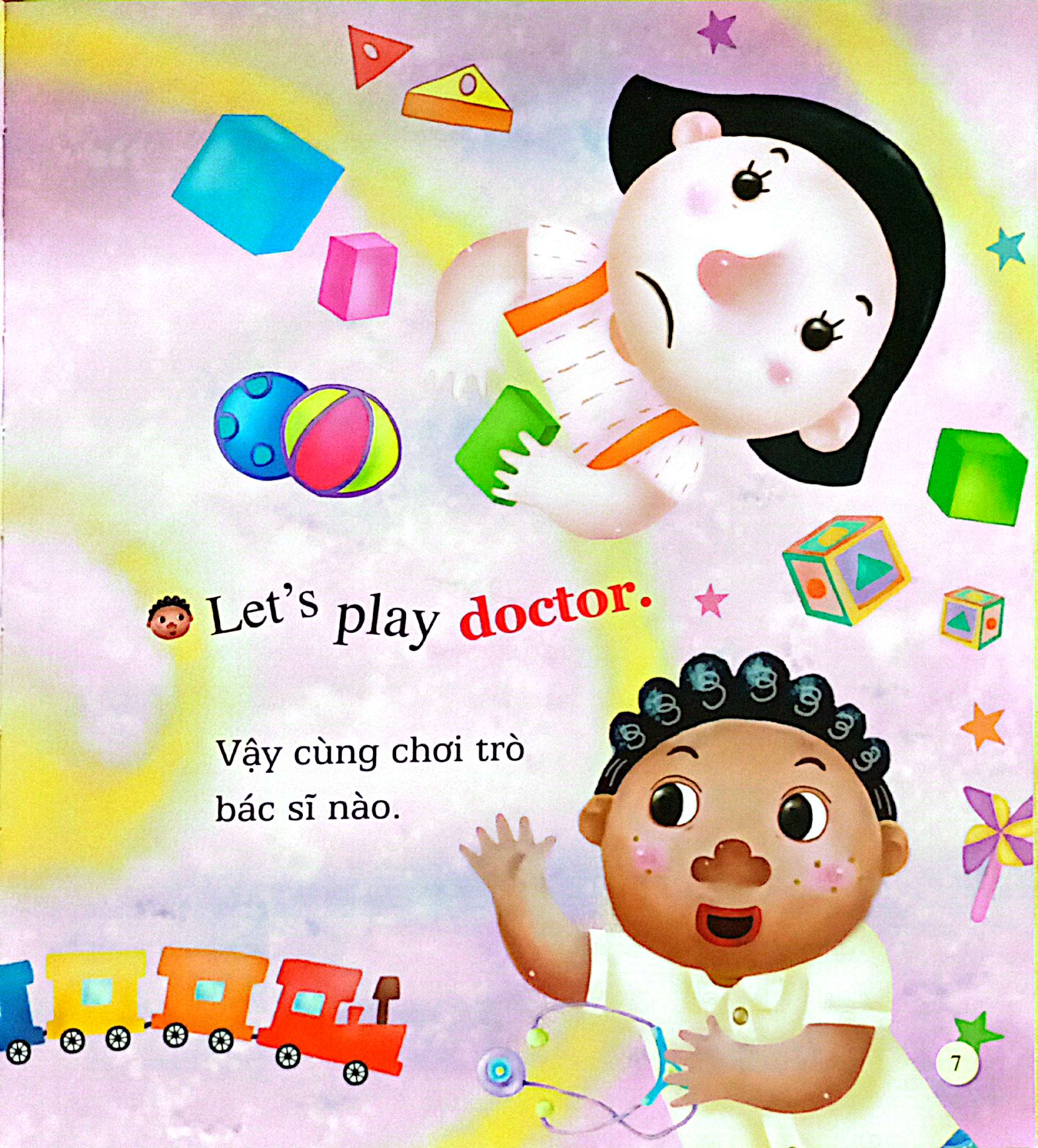 Bo
						
										
										Playtime In English - Level 1 - Let's Play Doctor - Cung Choi Tro Bac Si