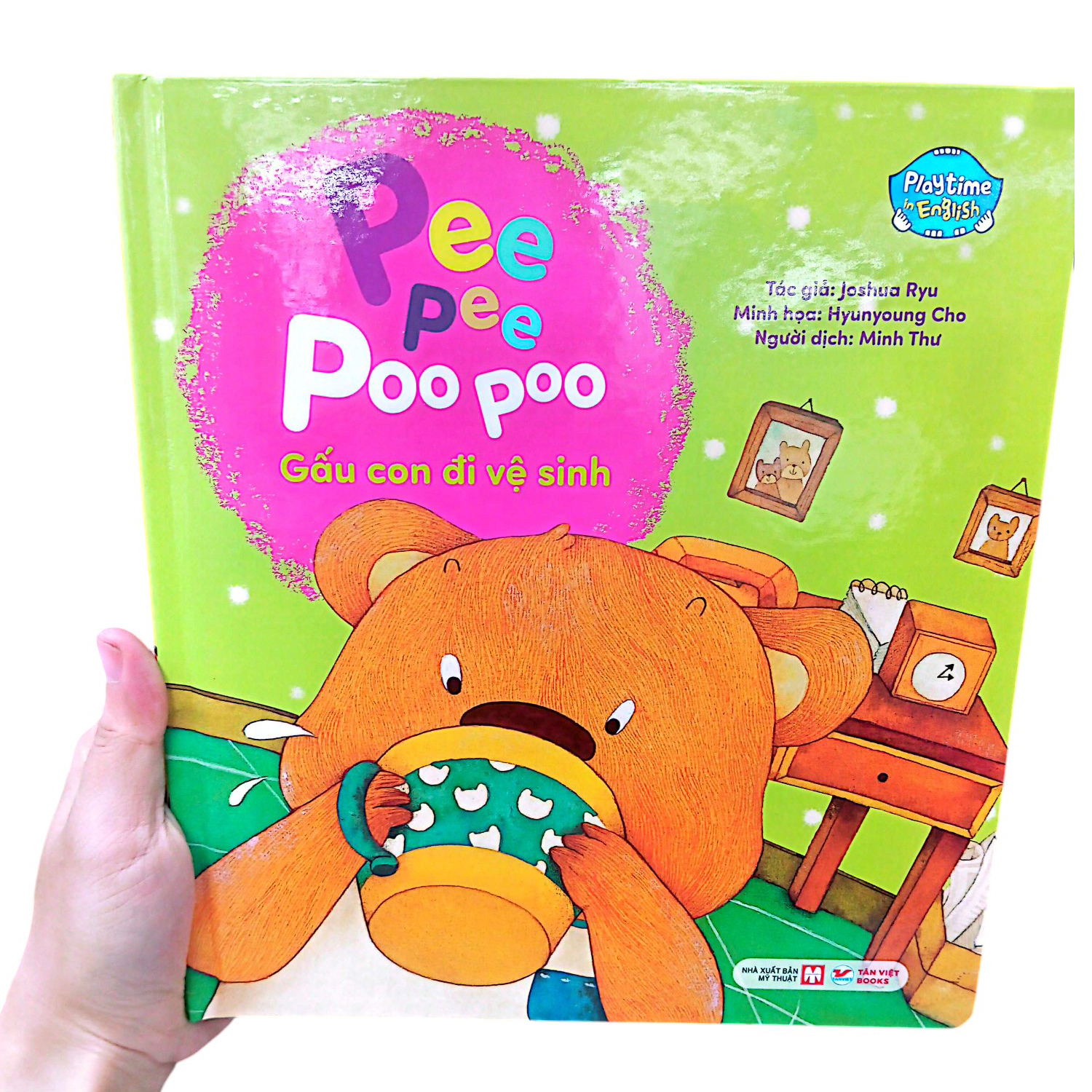 Bo
						
										
										Playtime In English - Level 1 - Pee Pee Poo Poo - Gau Con Di Ve Sinh