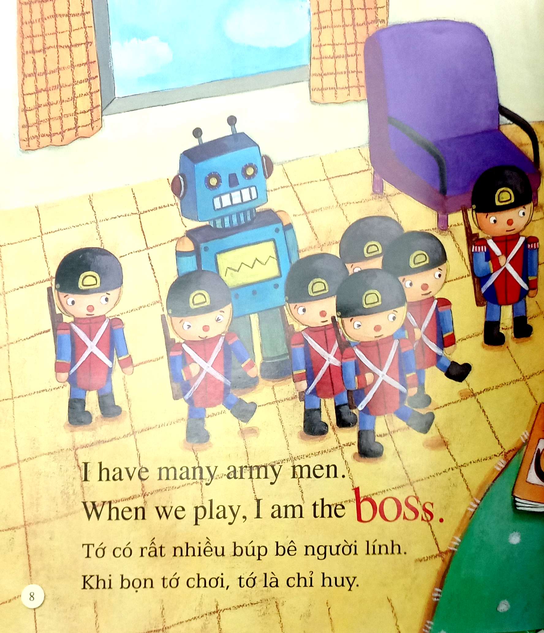 Bo
						
										
										Playtime In English - Level 1 - Who Is The Boss? - Ai La Chi Huy?