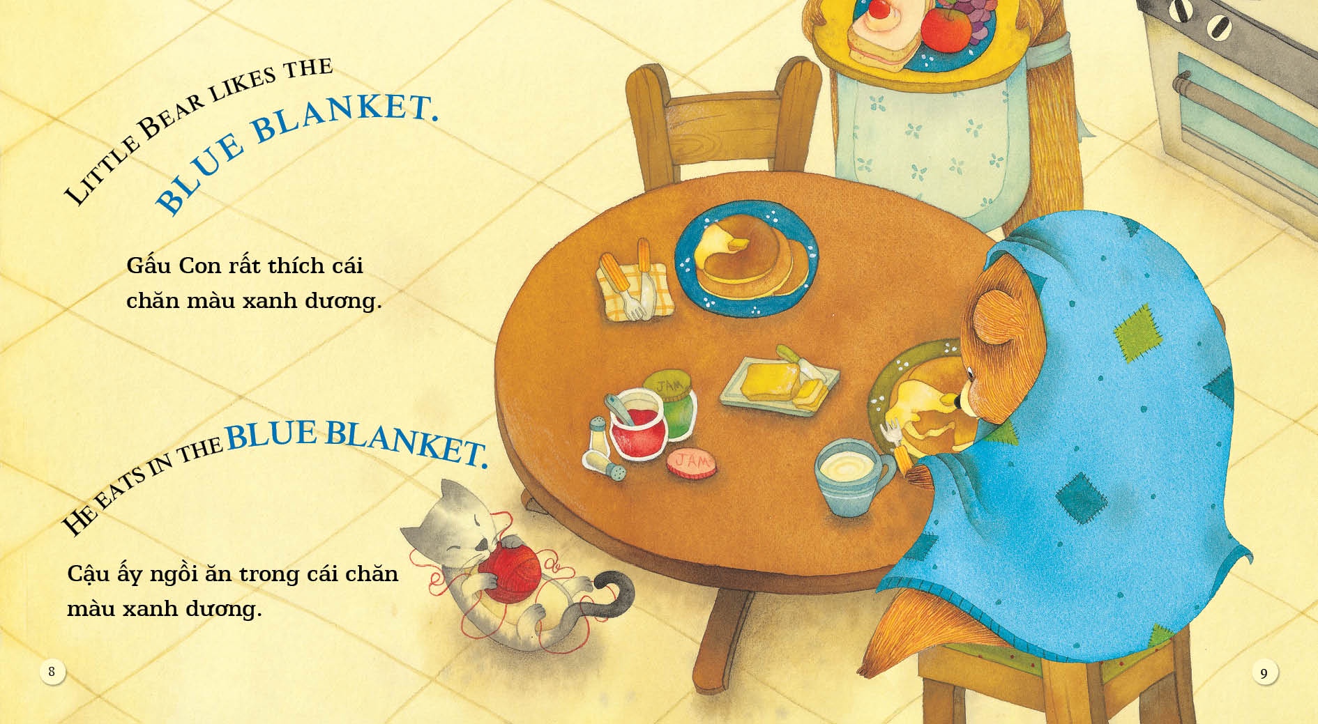 Bo
						
										
										Playtime In English - Level 2 - Little Bears Blanket - Cai Chan Cua Gau Con