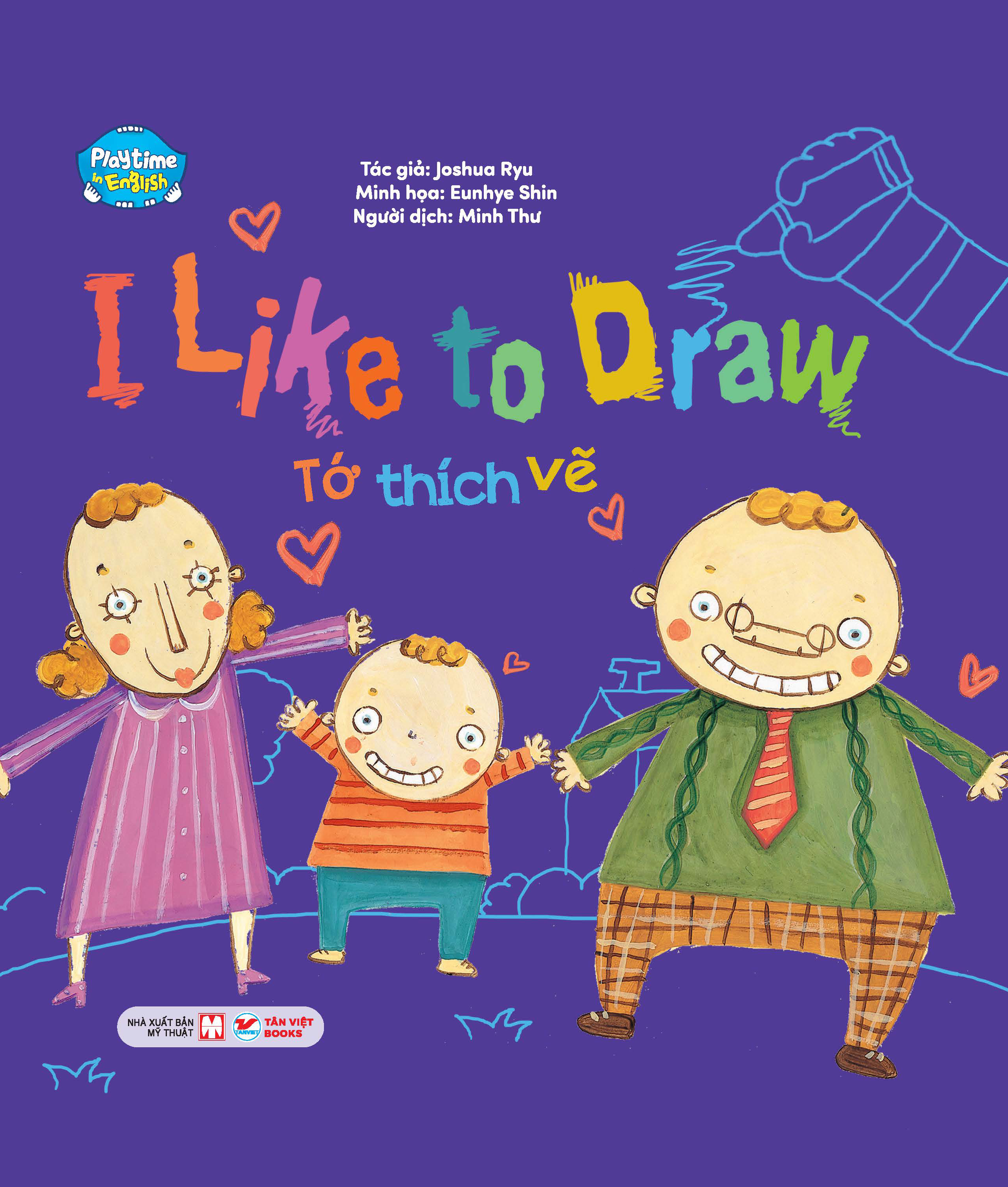 Bo
						
										
										Playtime In English - Level 3 - I Like To Draw - To Thich Ve