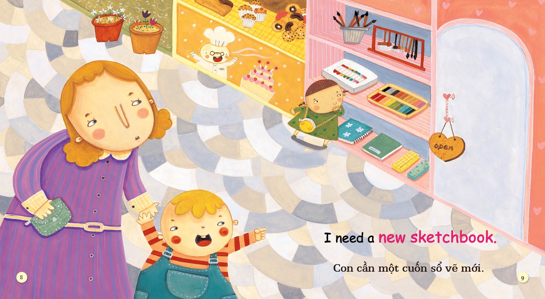 Bo
						
										
										Playtime In English - Level 3 - I Like To Draw - To Thich Ve