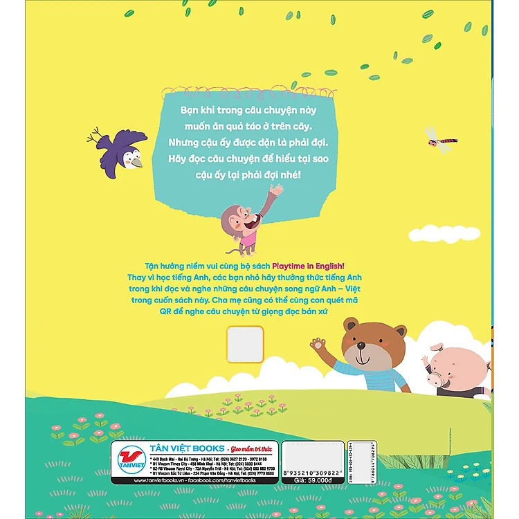 Bo
						
										
										Playtime In English - Level 4 - Monkey And Apple Tree - Ban Khi Va Cay Tao