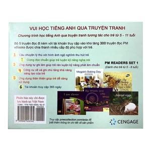 bộ pm readers set 1 - vui học tiếng anh qua truyện tranh
