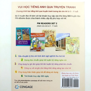 bộ pm readers set 2 - vui học tiếng anh qua truyện tranh