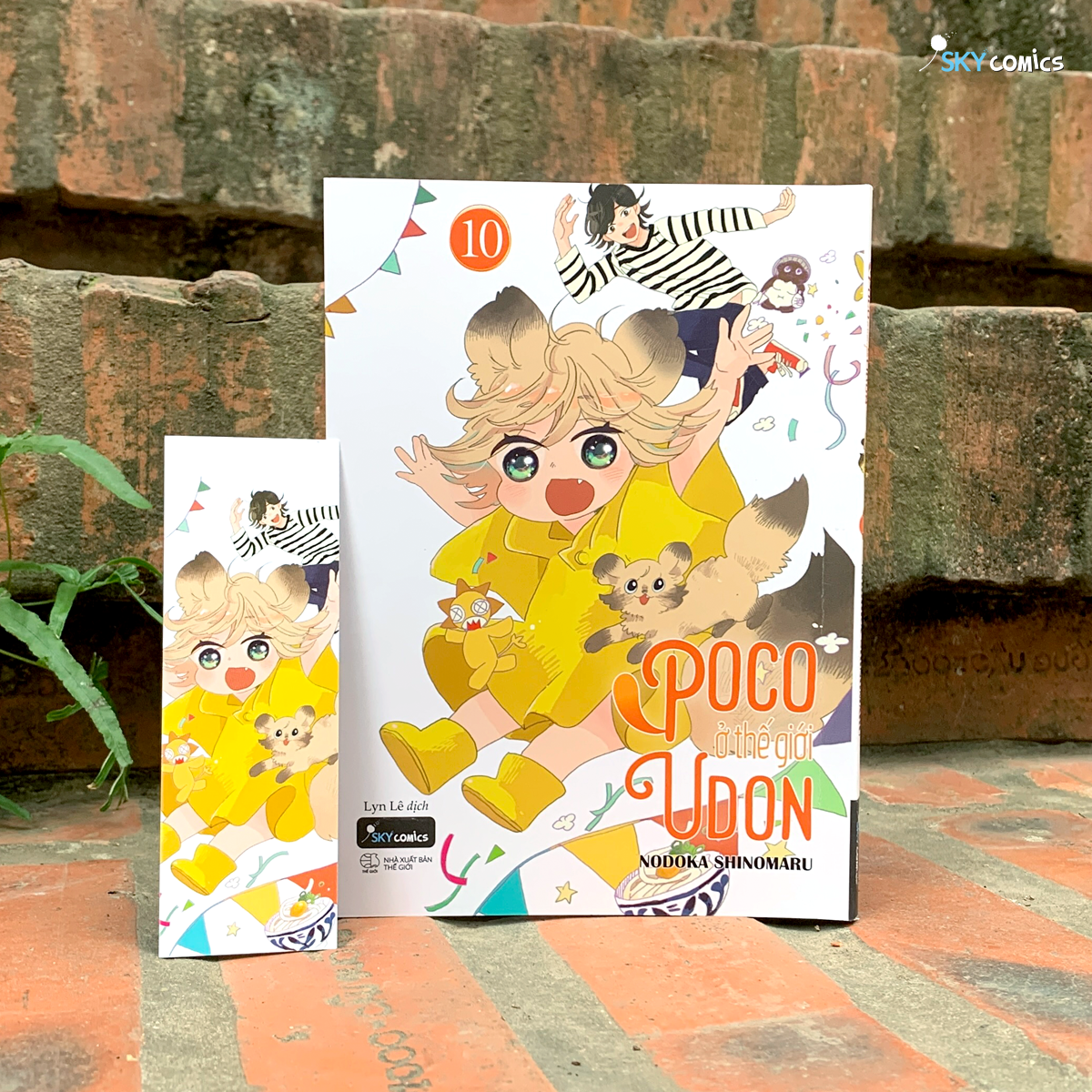 bộ poco ở thế giới udon - tập 10 - tặng kèm bookmark hai mặt
