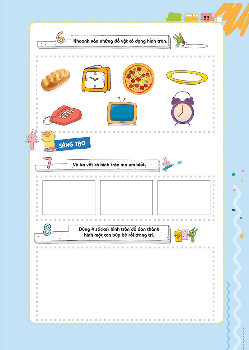 bộ pomath - toán tư duy cho trẻ em 4-6 tuổi - tập 1