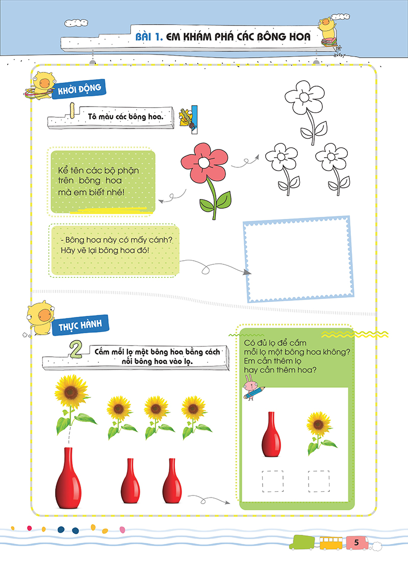 bộ pomath - toán tư duy cho trẻ em 4-6 tuổi - tập 1