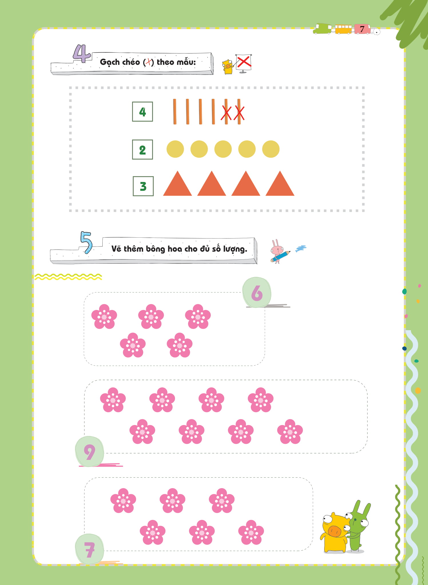 bộ pomath - toán tư duy cho trẻ em 4-6 tuổi - tập 3