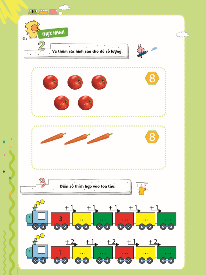 bộ pomath - toán tư duy cho trẻ em 4-6 tuổi - tập 4