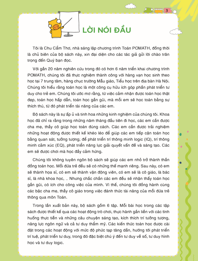 bộ pomath - toán tư duy cho trẻ em 4-6 tuổi - tập 4