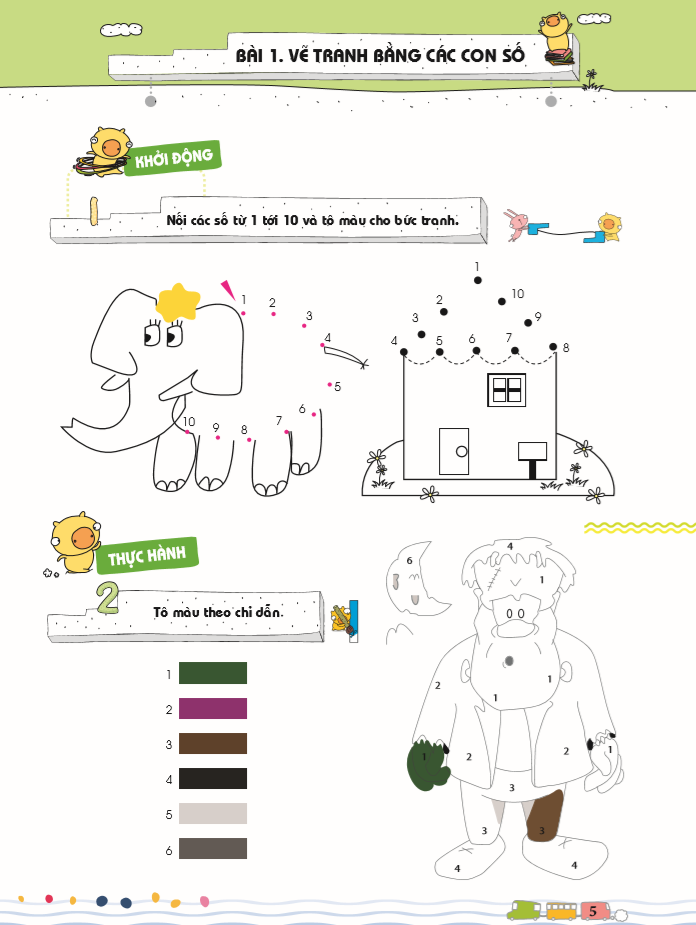 bộ pomath - toán tư duy cho trẻ em 4-6 tuổi - tập 4