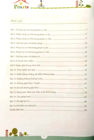 bộ pomath - toán tư duy cho trẻ em 7 - 8 tuổi (tập 1 + 2) (bộ 2 tập)