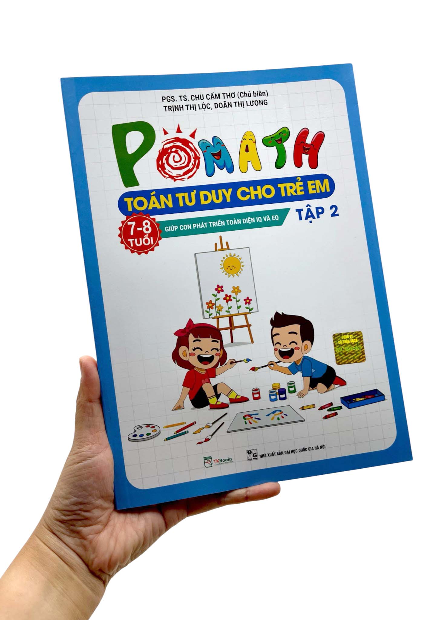 Bộ
						
										
										Pomath - Toán Tư Duy Cho Trẻ Em - 7-8 Tuổi - Tập 2