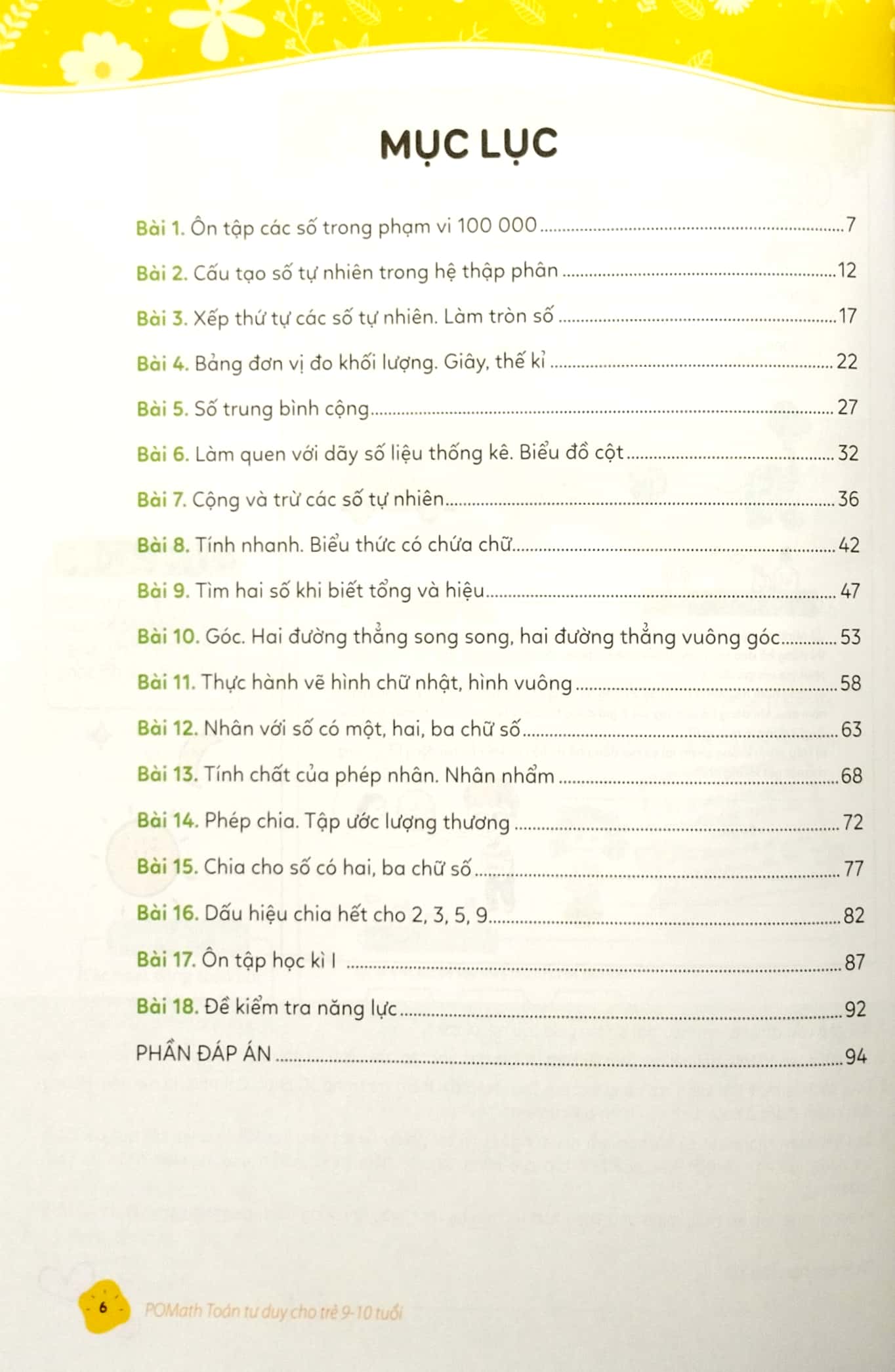 bộ pomath - toán tư duy cho trẻ em 9 - 10 tuổi (tập 1 + 2) (bộ 2 tập)