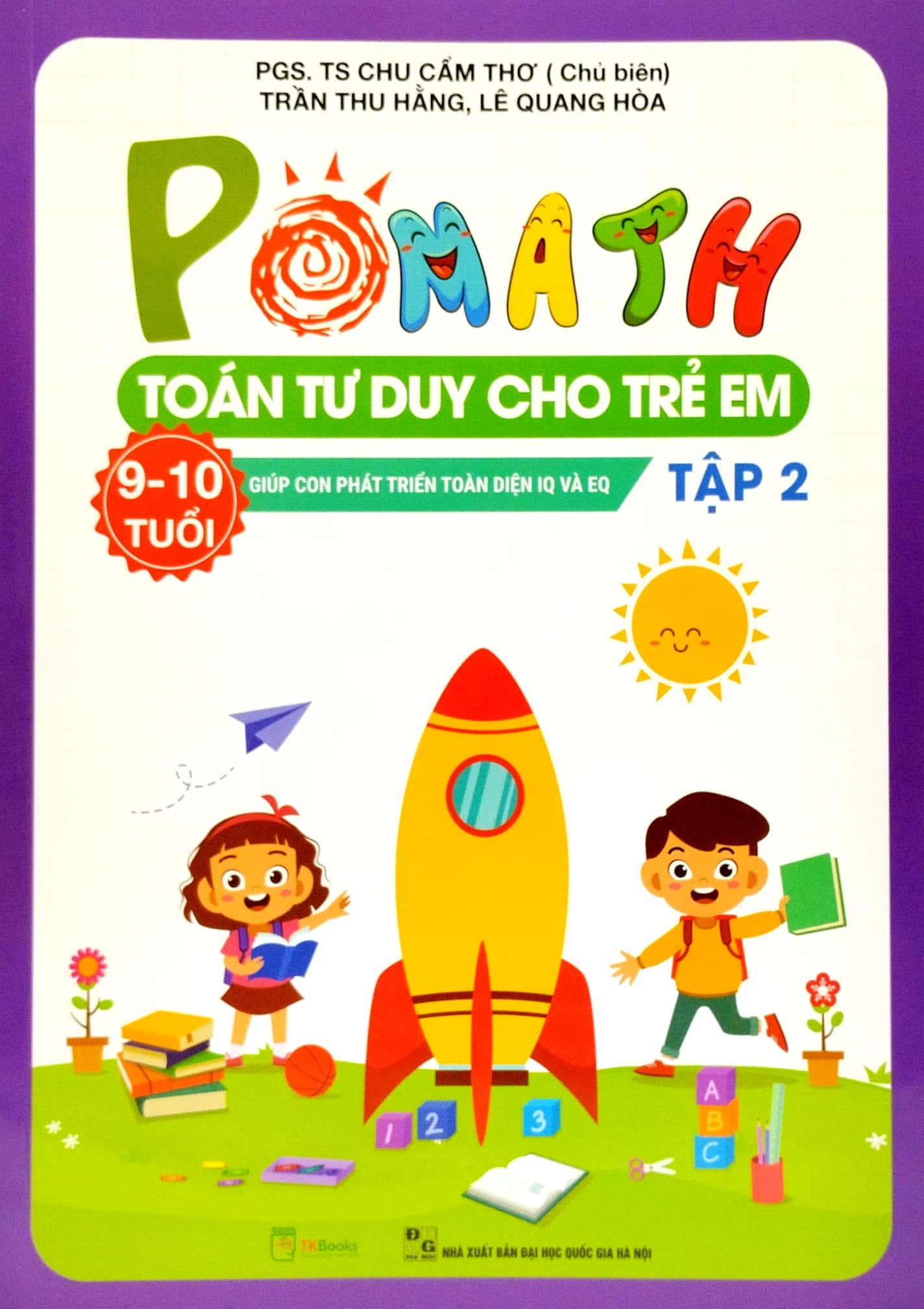 bộ pomath - toán tư duy cho trẻ em 9 - 10 tuổi (tập 1 + 2) (bộ 2 tập)