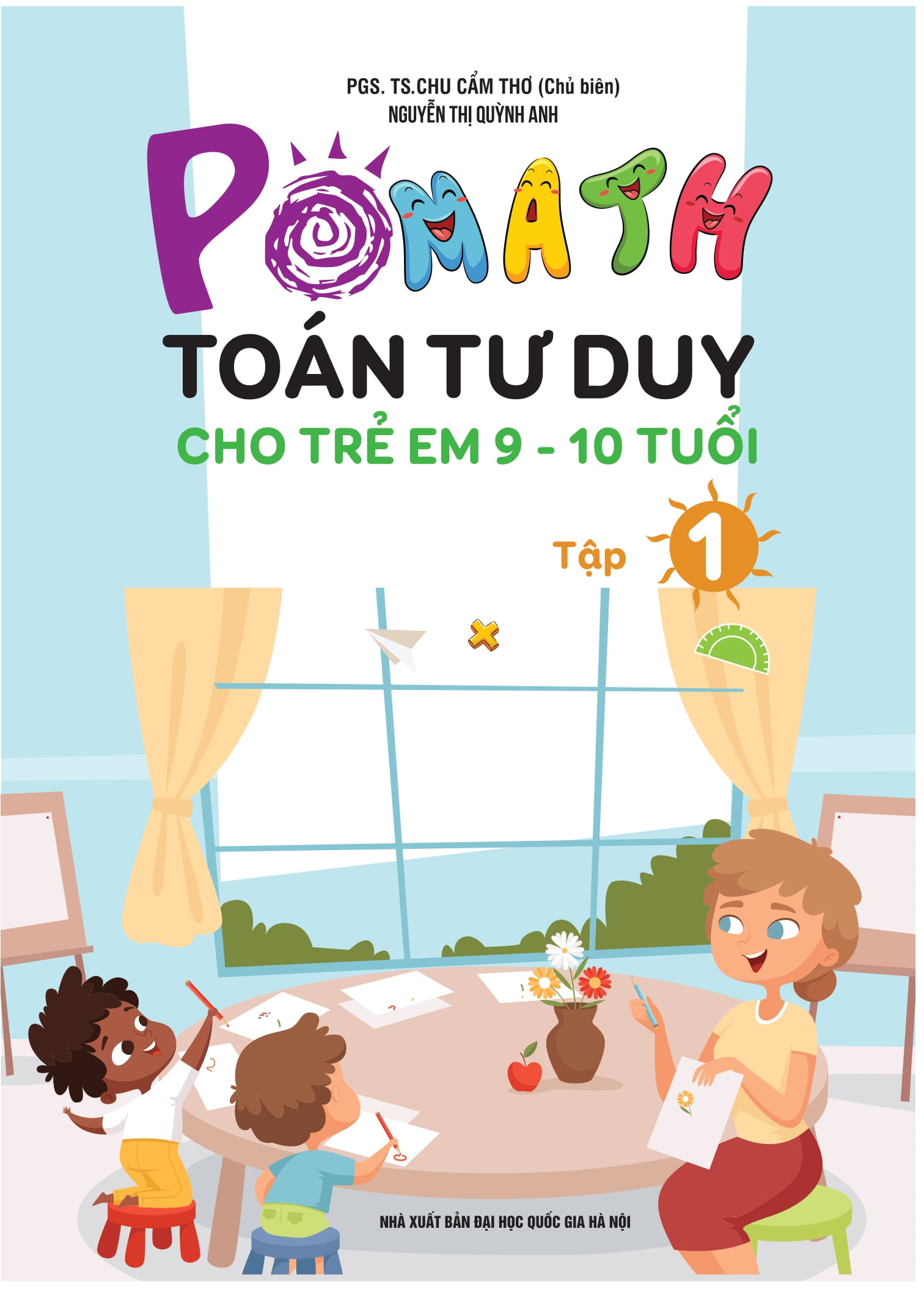 Bo
						
										
										Pomath - Toan Tu Duy Cho Tre Em 9-10 Tuoi - Tap 1