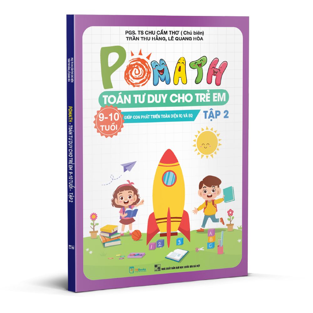 Bo
						
										
										Pomath - Toan Tu Duy Cho Tre Em - 9-10 Tuoi - Tap 2