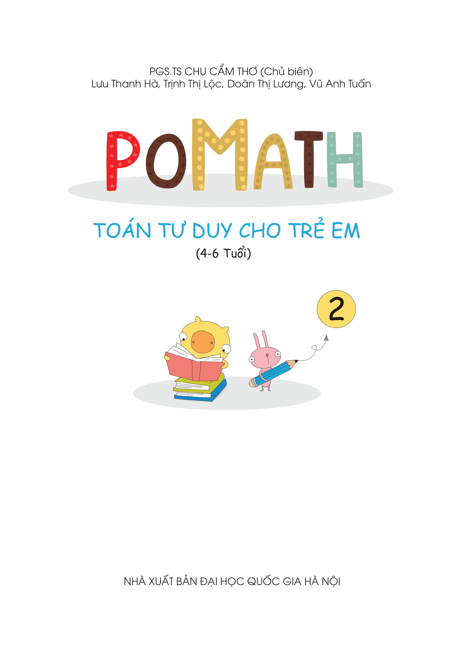 bộ pomath - toán tư duy cho trẻ em - tập 2 (4-6 tuổi)