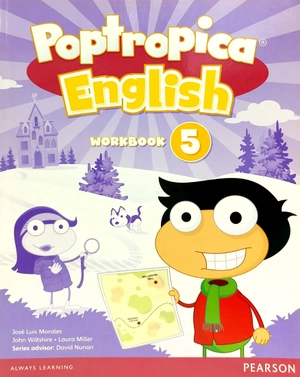 bộ poptropica english american edition 5 workbook and audio cd pack