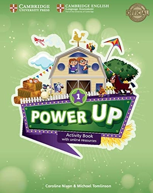 bộ power up level 1 activity book with online resources and home booklet
