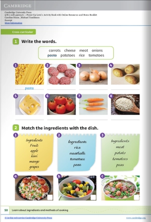 bộ power up level 1 activity book with online resources and home booklet