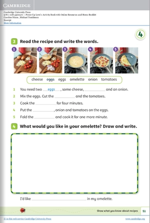 bộ power up level 1 activity book with online resources and home booklet