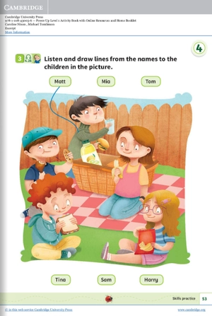 bộ power up level 1 activity book with online resources and home booklet